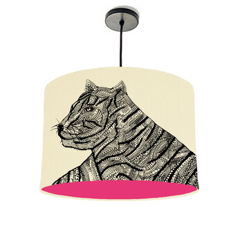 Tiger Drum Lampshade Mix And Match, 4 of 7