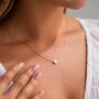 Mini Heart Initial Personalised Necklace, thumbnail 3 of 12