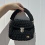 Personalised Alisha Crotchet Woven Cross Body Bag, thumbnail 2 of 4