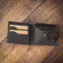Personalised Thick Oiled Leather Wallet Rfid, thumbnail 10 of 11
