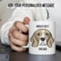 Personalised Beagle Mug, thumbnail 3 of 5