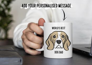 Personalised Beagle Mug, 3 of 5