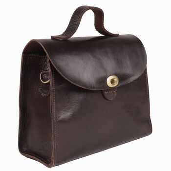 Leather Handheld Handbag Vicky, 9 of 12