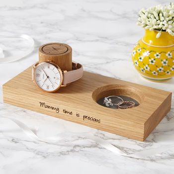 Personalised Ladies Ring And Watch Stand, 7 of 12