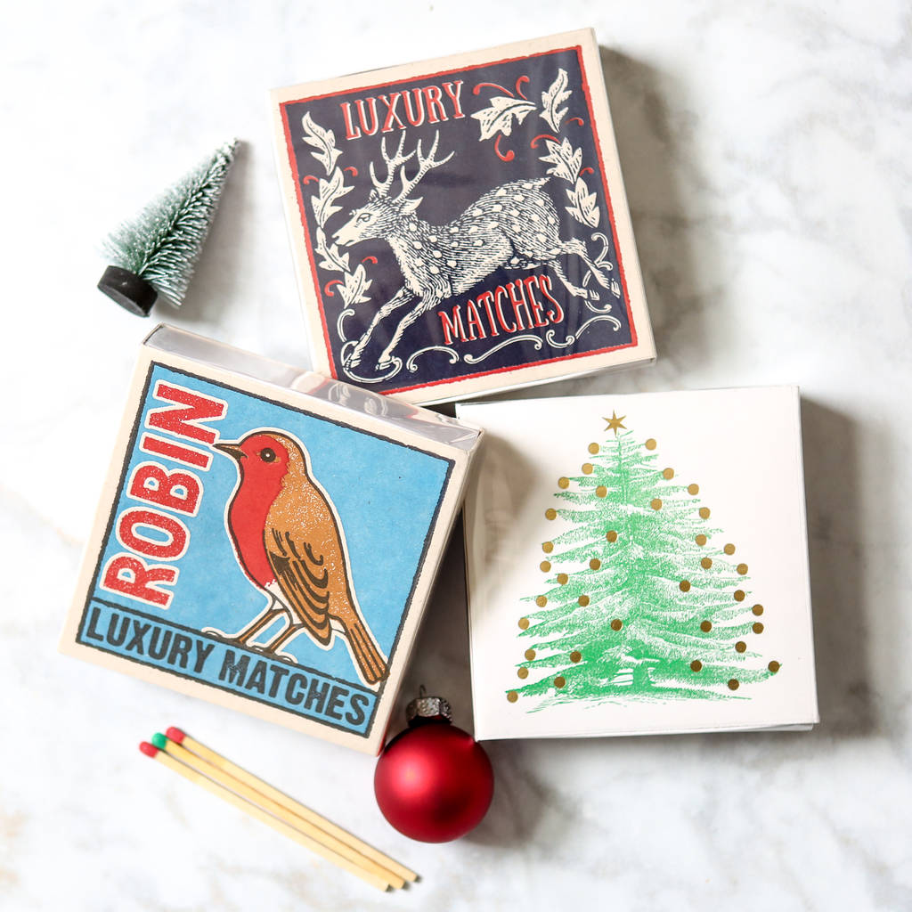 Long Luxury Christmas Matches By Berylune