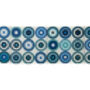 Denim Blue Circles Tile, thumbnail 6 of 12