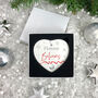 'Believes' Ceramic Heart Hanging Decoration Bauble + Gift Box, thumbnail 2 of 7