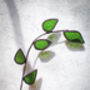 Olive Green Foliage Stained Glass Faux Flowers, thumbnail 5 of 5