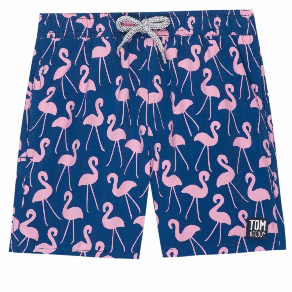 Father And Son Matching Flamingo Swim Shorts By Tom and Teddy ...
