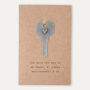 Personalised 'You Hold The Key' Token, thumbnail 3 of 4