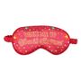 Wake Me Up When It's Christmas Satin Sleep Mask, thumbnail 2 of 3
