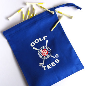 Personalized Golf Tee Bag, 2 of 12