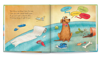 Personalised Children's Book, If My Dog Could Talk, 7 of 9
