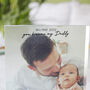 First Father's Day Free Standing Photograph Block, thumbnail 8 of 10