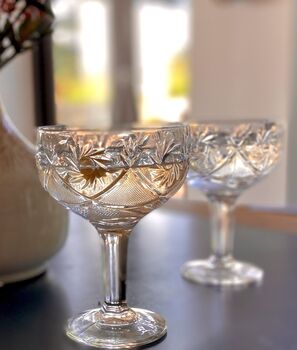 Set Of Two Classic Champagne Coupes, 3 of 3