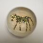Mini Porcelain Ceramic Leopard Ring Dish, thumbnail 2 of 5