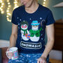 Ladies Oasis Christmas T Shirt, thumbnail 2 of 5