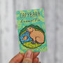 Capybara Hard Enamel Pin Badge, thumbnail 2 of 3