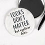 Looks Don't Matter But Eyeliner Does Pocket Mirror, thumbnail 2 of 5