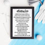 Hashtag Golfing Life Print Quotes About Golfers, thumbnail 2 of 2
