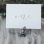 Shine Table Number And Name Cards, thumbnail 1 of 4