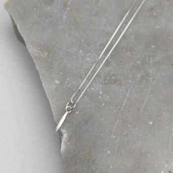 Sterling Silver Spear Necklace, 3 of 7