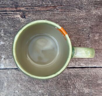 Green Reactive Glaze Mug, 3 of 3