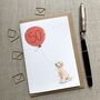 Personalised Golden Retriever Puppy Birthday Card, thumbnail 2 of 6