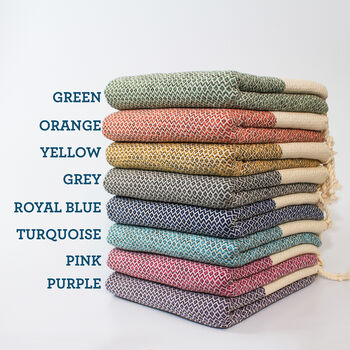 Personalised Handwoven Sofa Throw Gift For Her, 4 of 12