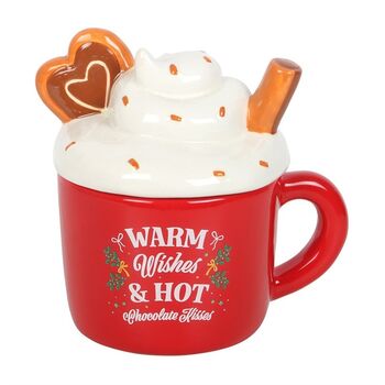 Hot Chocolate Mug Shaped Oil Burner, 3 of 4