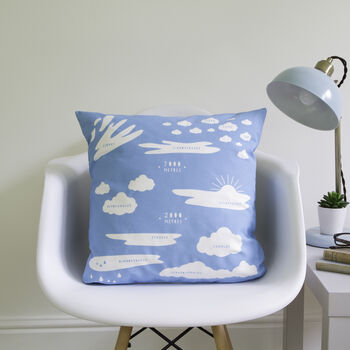 Star Constellations And Cloud Types Cushion Covers, 3 of 9