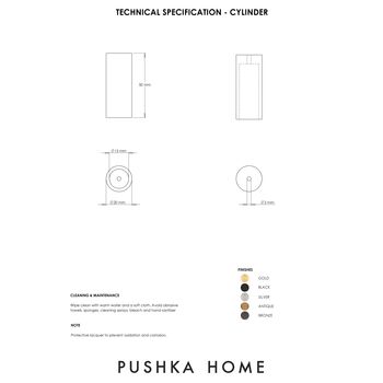 Solid Brass Bathroom Light Blind Pulls, 2 of 12