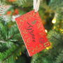 Personalised Letter From Father Christmas Decoration, thumbnail 2 of 5