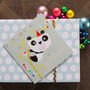 Christmas Panda Greetings Card, thumbnail 4 of 5
