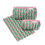 Serendipity Cotton Cosmetic Case Lt Green Lotus, thumbnail 1 of 5