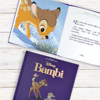 Personalised Disney Bambi Gift Boxed Book, 3 of 3