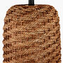 Brown Woven Seagrass Table Lamp, thumbnail 7 of 11