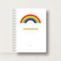 Personalised 2024 Rainbow Diary, thumbnail 1 of 4