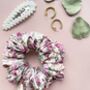 Olivia Floral Scrunchie, thumbnail 1 of 12