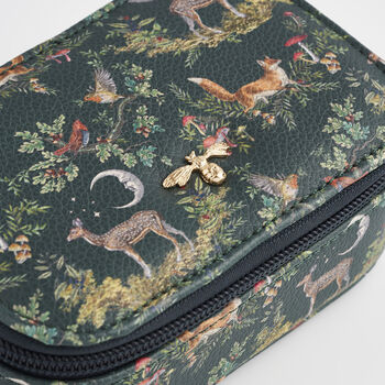 Into The Woods Small Green Jewellery Box, 4 of 5