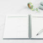 Personalised Ivf Journey Planner Mint, thumbnail 4 of 11