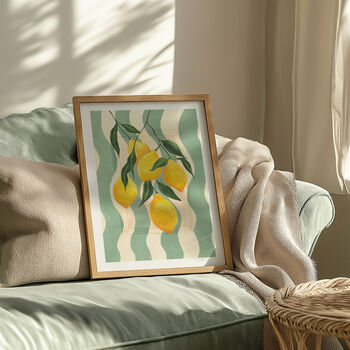 Vintage Lemons Kitchen Print, 5 of 12