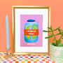 I Pickle You! Personalised Print, thumbnail 1 of 2