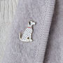 Dalmatian Christmas Dog Pin, thumbnail 2 of 3