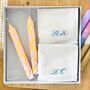 Personalised Napkins And Dinner Candle Gift Box Set, thumbnail 1 of 7