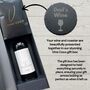Vino Coco Father's Day Malbec Red Wine And 'Dad's Wine' Slate Coaster Gift Set, thumbnail 5 of 8