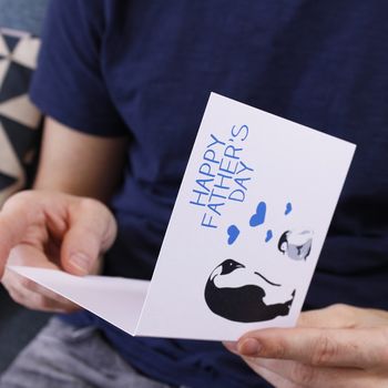 Happy Fathers Day Penguin Card, 7 of 8