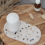 Mussell Shell And Coral Terrazzo Eco Resin Tray, thumbnail 4 of 4