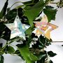 Personalised Marbled Star Christmas Tree Decoration, thumbnail 9 of 10