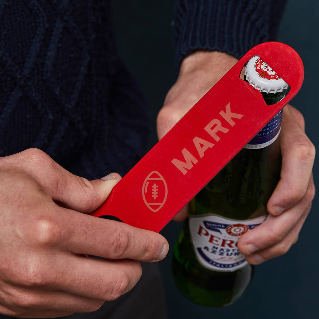 Personalised Beer Bottle Opener For Men, 1 of 6